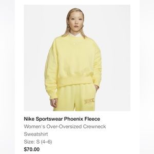 Nike Sportswear Phoenix Fleece Women's Over-Oversized Crewneck Sweatshirt